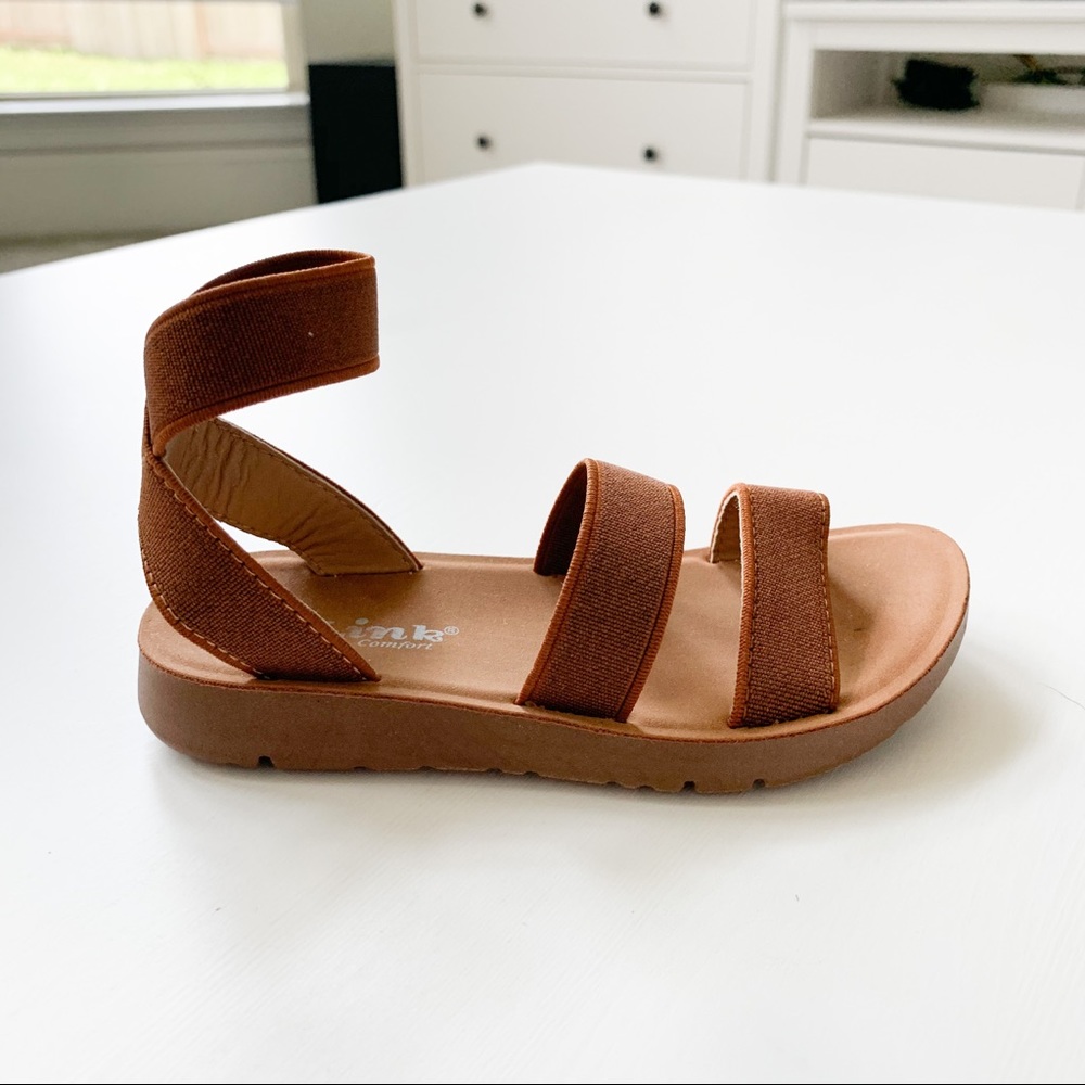 Link Toddler Tan Sandal - Picture 2 of 7